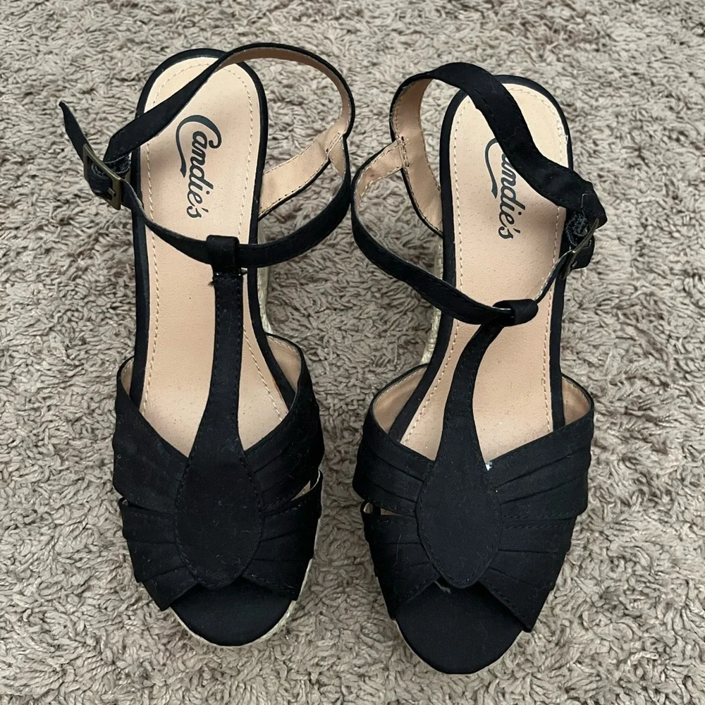 Candie’s Espadrilles Wedge Sandals